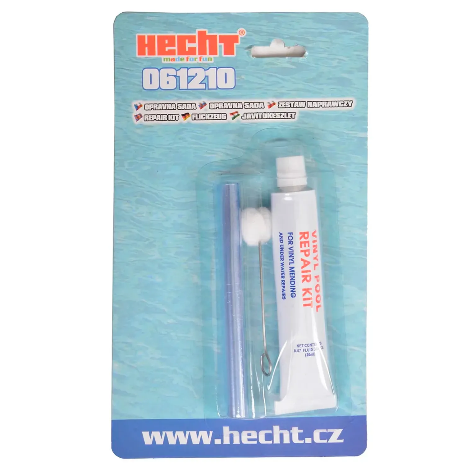 Kit de reparatii piscine HECHT 061210