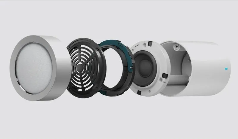 Boxă portabilă Xiaomi Mi Pocket Speaker 2, Argintiu