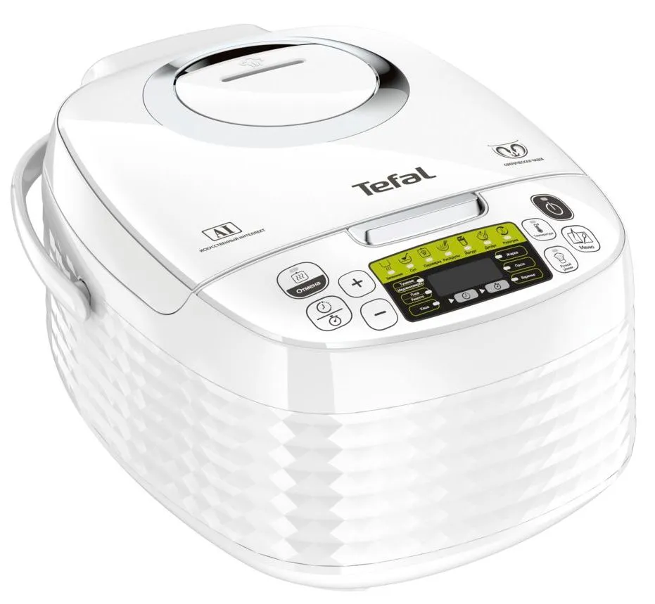 Aparat de gătit multifuncțional Tefal Spherical Bowl, Alb