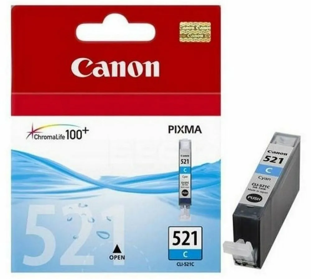 Recipient de cerneală ChinaMate CLI-521, CLI-521 cyan 250ml ChinaMate, Cyan