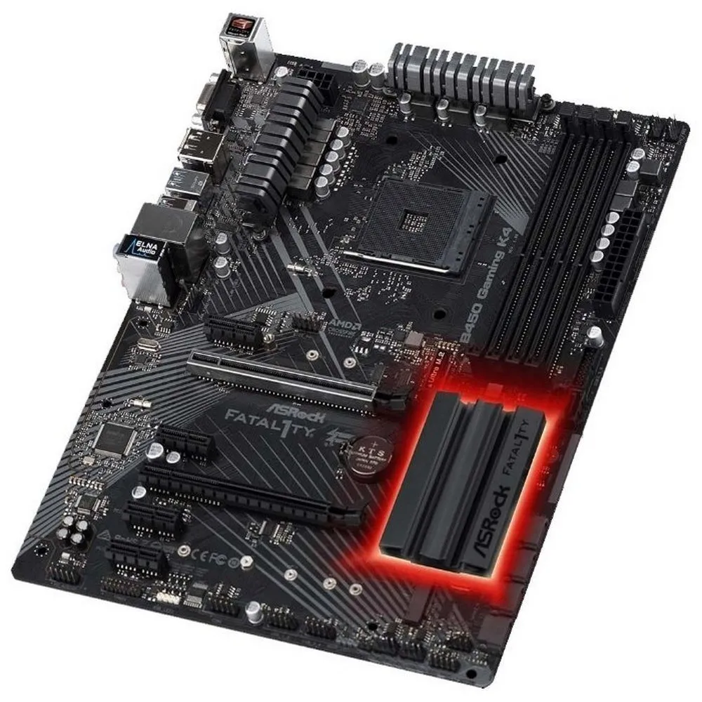 Placă de bază ASRock B450 GAMING K4, AM4, AMD B450, ATX