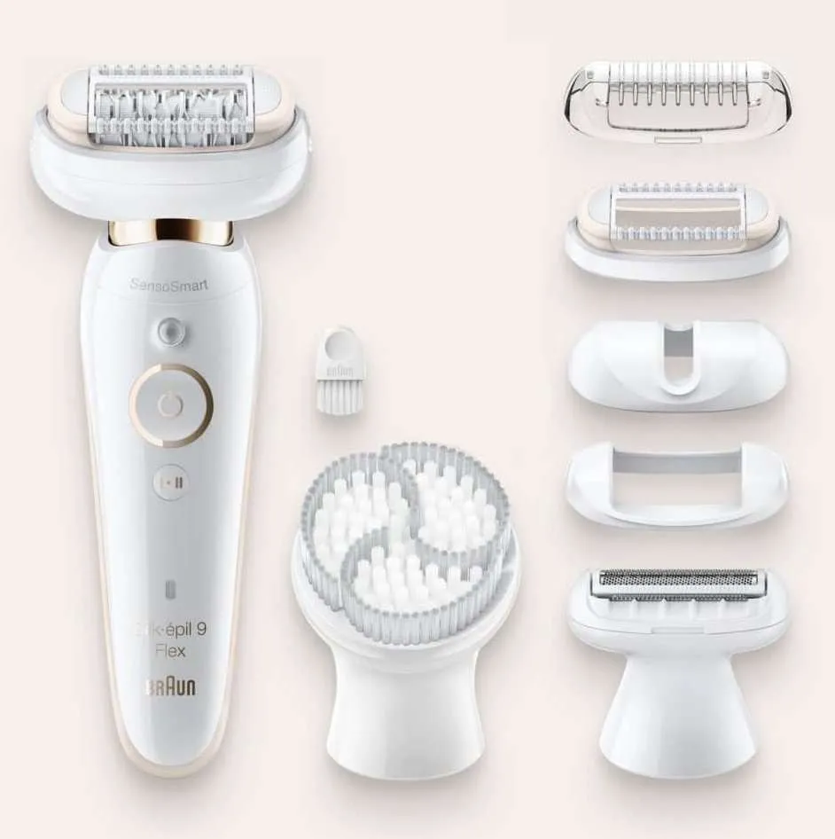 Epilator BRAUN SES9030 3D, Alb