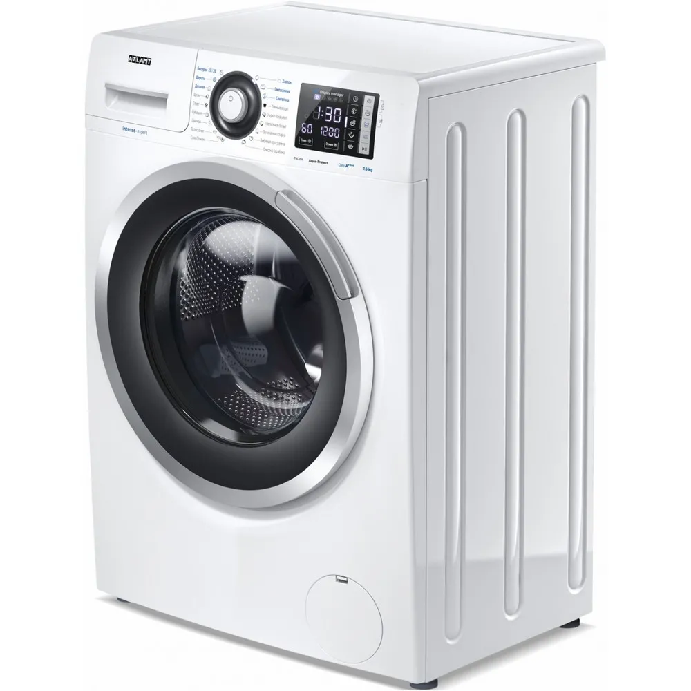 Mașină de spălat Atlant СМА-75C1214-01, 7,5kg, Alb