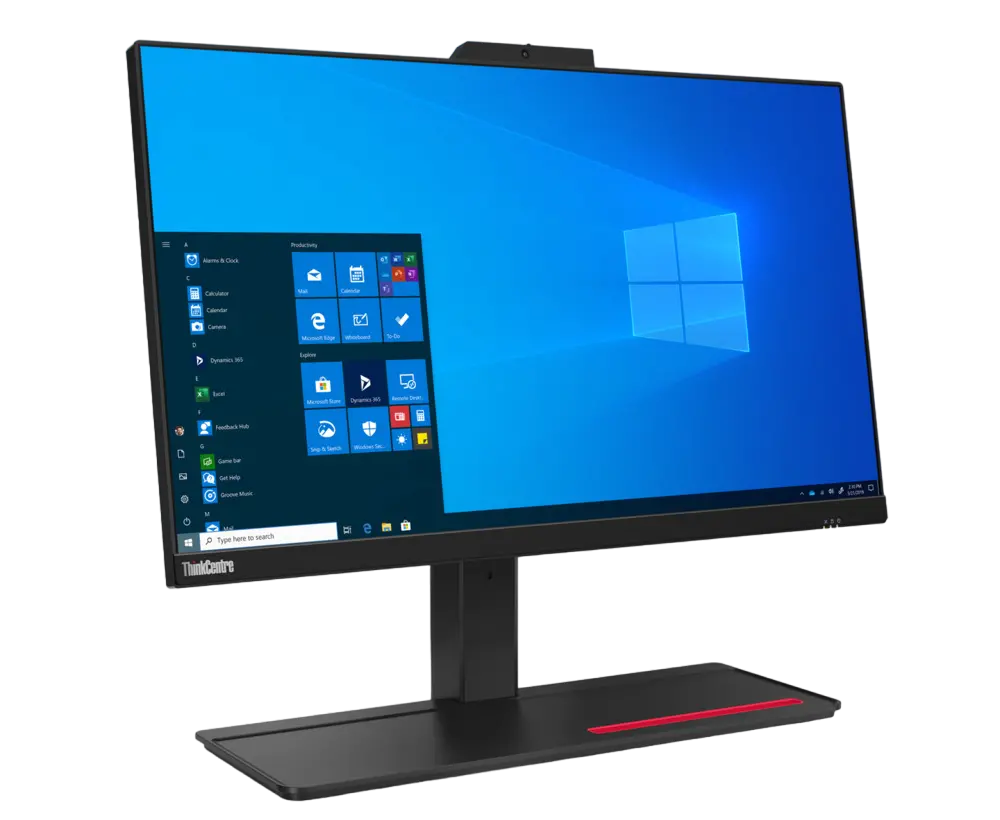 Computer All-in-One Lenovo ThinkCentre M90a, 23,8", Intel Core i7-10700, 16GB/512GB, Windows 10 Pro 64-bit, Negru