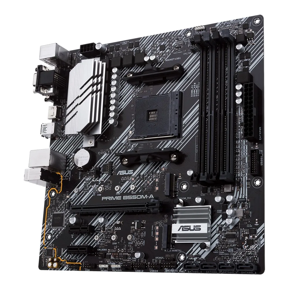 Placă de bază ASUS PRIME B550M-A, AM4, AMD B550, Micro-ATX