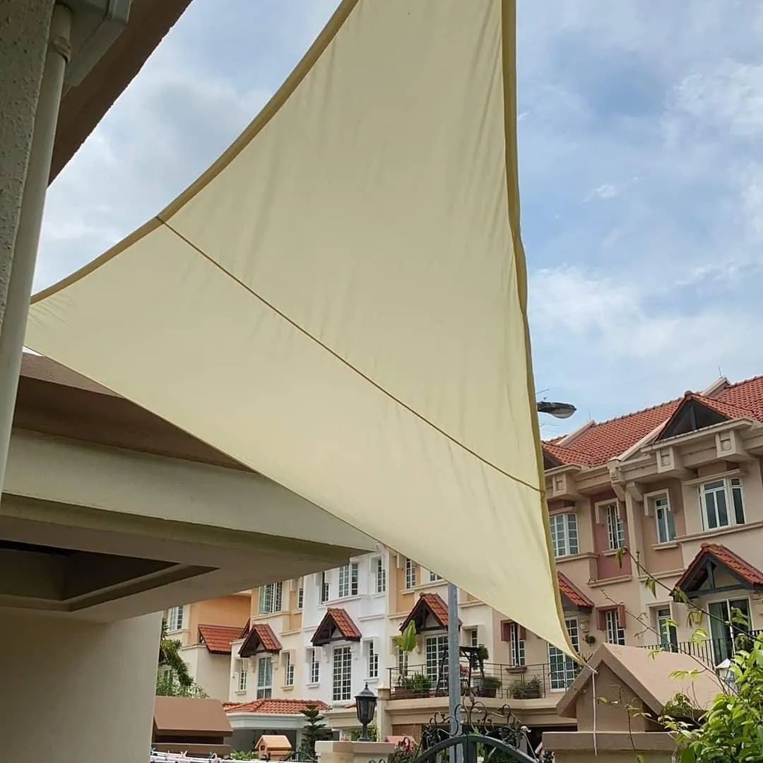 Pinza de umbra triunghiulara 3.6mx3.6mx3.6m