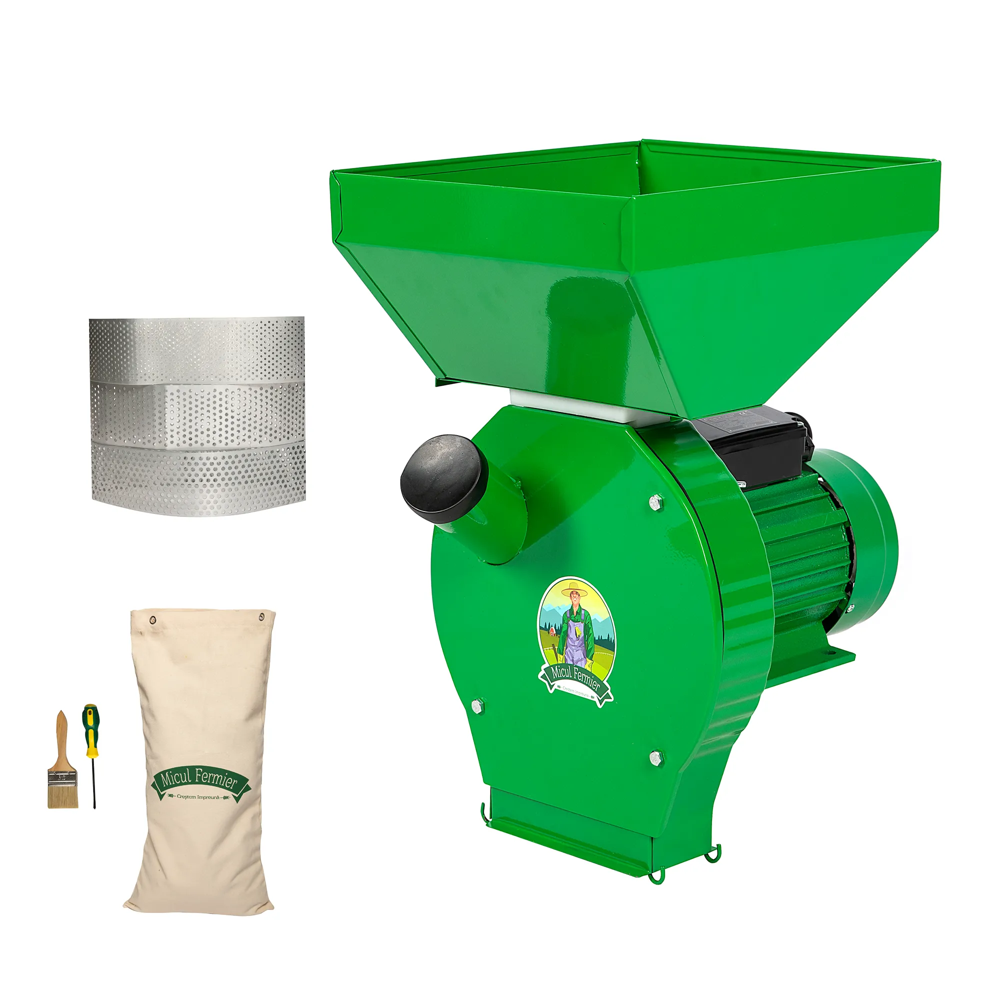 Moara electrica Micul Fermier №2 3.9KW (Cu sac)