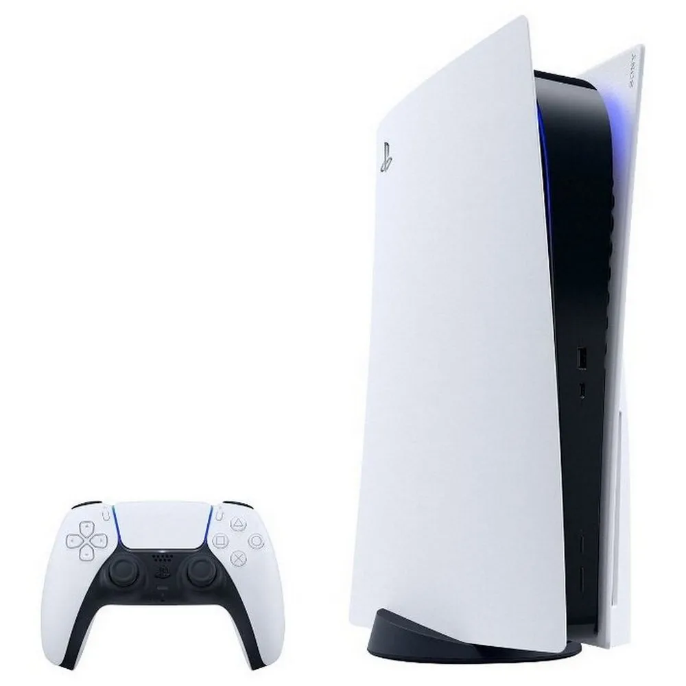 Consolă de jocuri SONY PlayStation 5 Digital Edition, Alb, "God of War Ragnarök"
