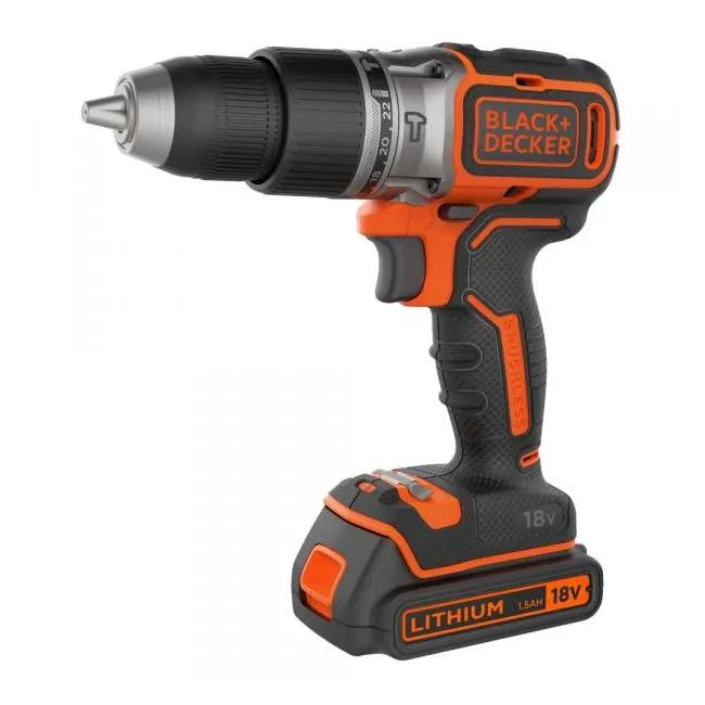 Mașină de găurit și înșurubat pe acumulator Black+Decker BL188KB-QW