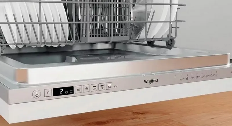 Mașină de spălat vase Whirlpool WI 7020 P, Argintiu