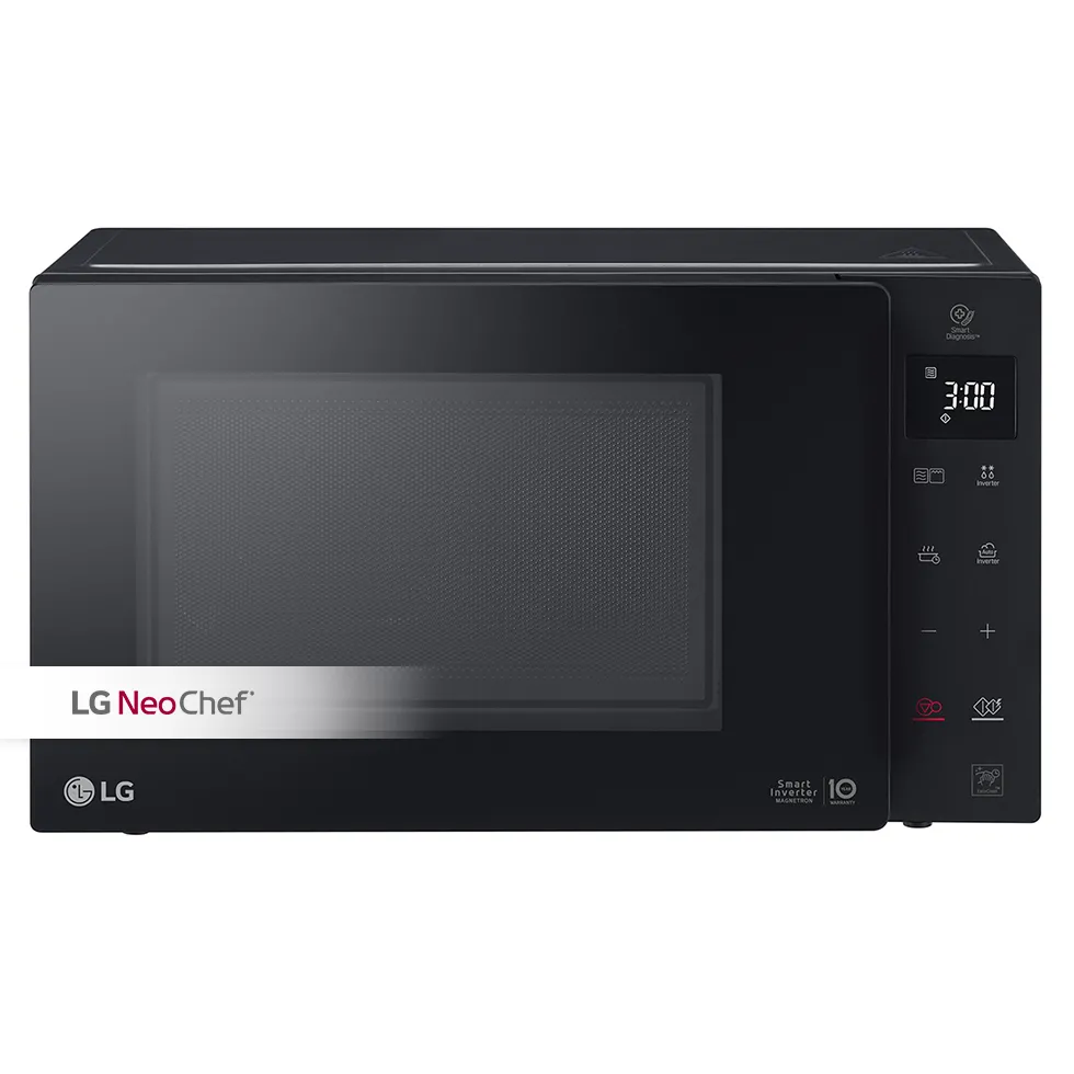 Cuptor cu microunde LG MH6336GIB, Negru