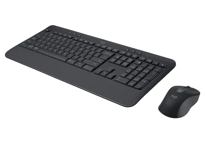 Set Tastatură + Mouse Logitech MK650, Fără fir, Grafit