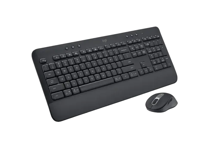 Set Tastatură + Mouse Logitech MK650, Fără fir, Grafit