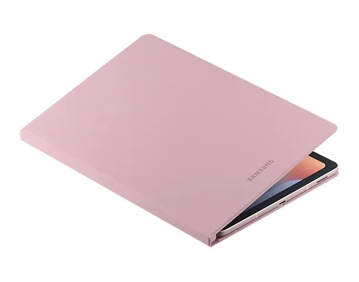 Husă pentru tabletă Samsung Tab S6 Lite Book Cover, 10.4", Poliuretan, Roz
