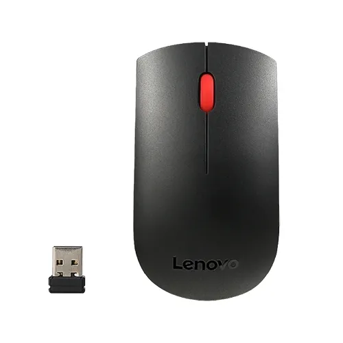 Set Tastatură + Mouse Lenovo Essential, Fără fir, Negru