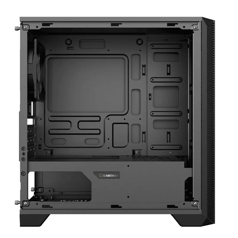 Carcasă PC Gamemax Silent Hill, Midi-Tower, ATX, Negru