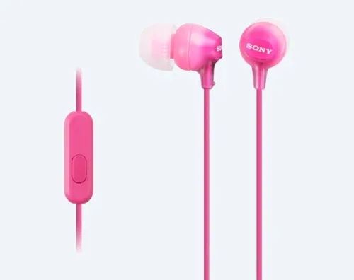 Căști SONY MDR-EX15AP, Roz