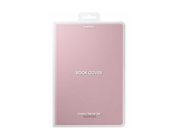 Husă pentru tabletă Samsung Tab S6 Lite Book Cover, 10.4", Poliuretan, Roz