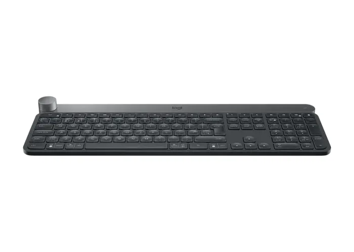 Tastatură Logitech Craft, Fără fir, Negru