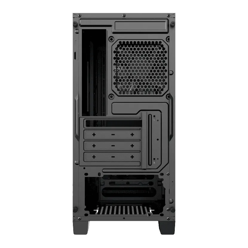 Carcasă PC Gamemax Silent Hill, Midi-Tower, ATX, Negru