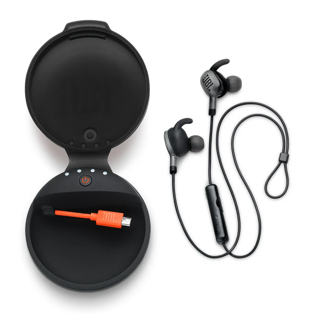 Husă cu baterie externă JBL Headphones Charging Case, Negru
