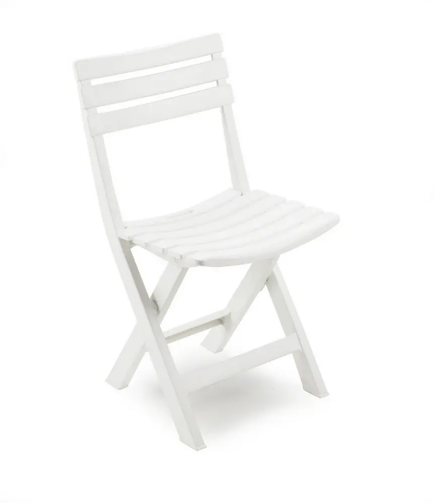 Scaun din plastic Birki (alb)