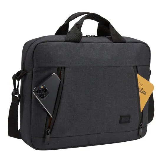 Geantă pentru Laptop CaseLogic Huxton, 14", Poliester, Negru