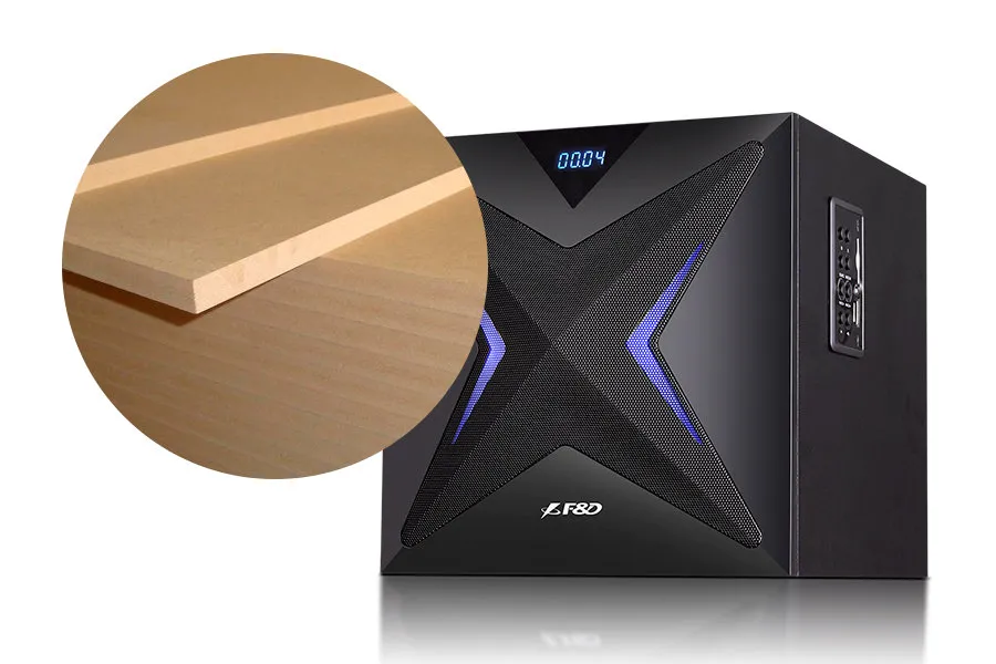Boxe pentru calculator 2.1 F&D F550X, Negru
