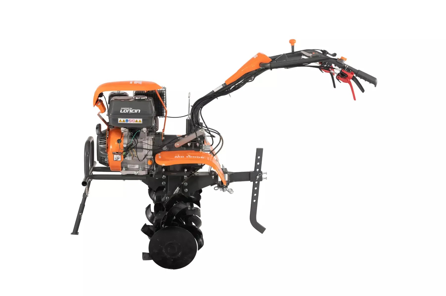 Motocultor O-MAC MC 13000 13 CP + roti + freza 