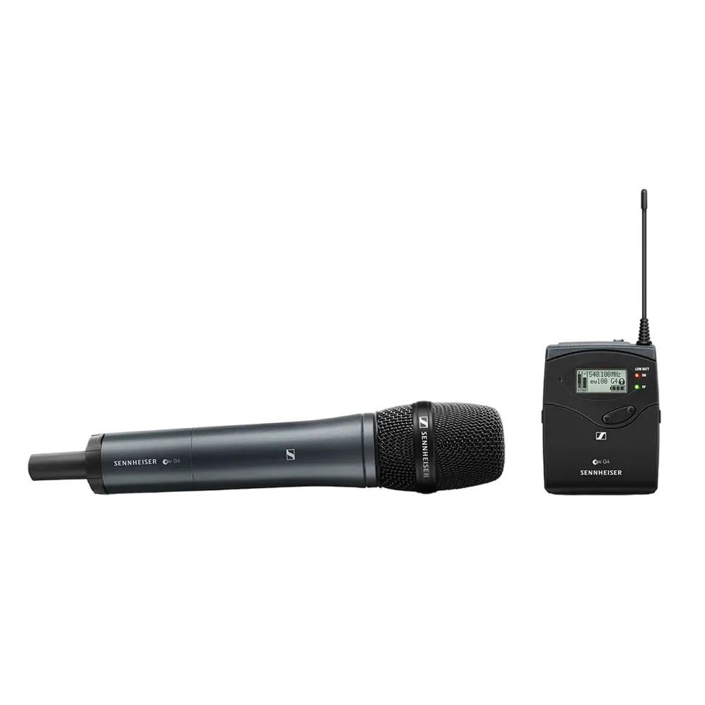 Microfon vocal Sennheiser EW 135P G4-E, Fără fir, Negru