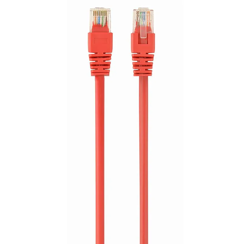 Patch cord Cablexpert PP12-5M/R, CAT5e UTP, 5m, Roșu