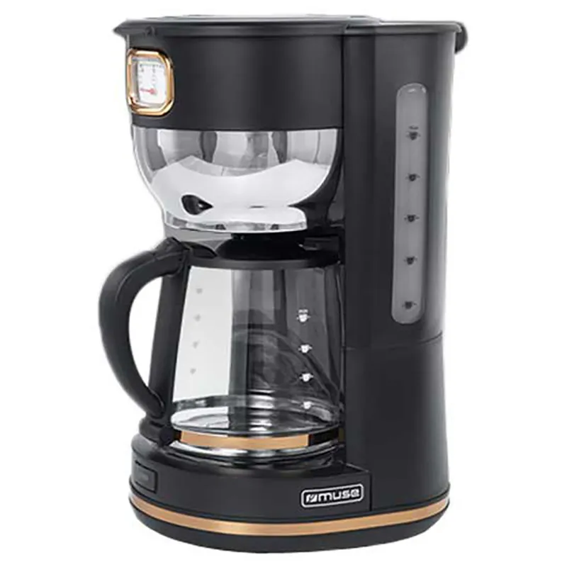 Cafetieră MUSE MS-220 BC, 1000W, Negru