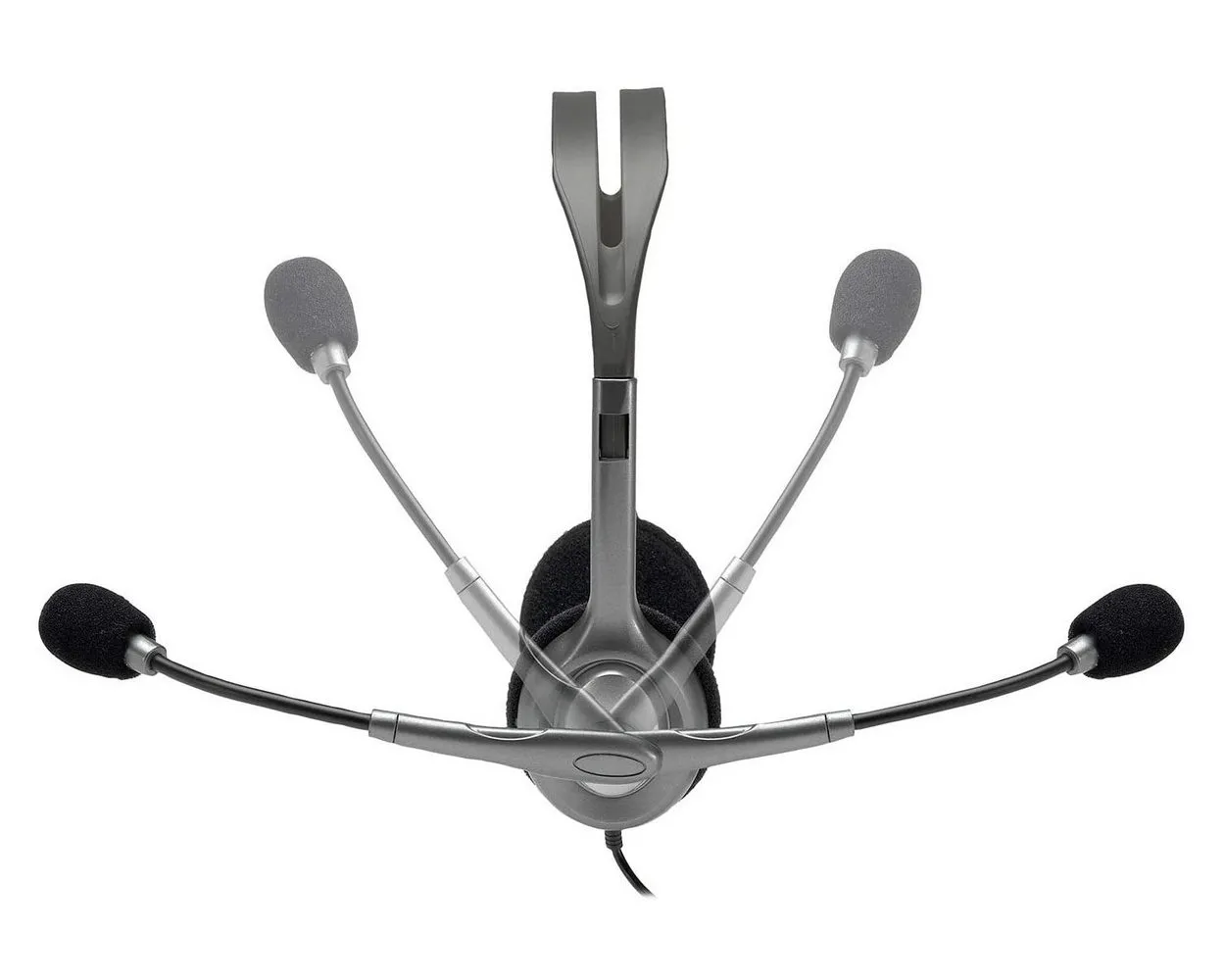 Căști Logitech H110, Gri