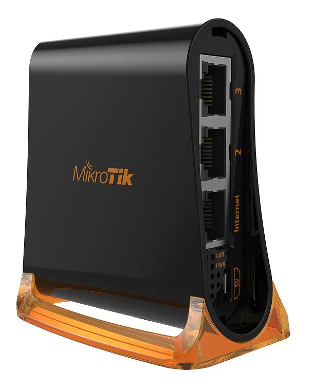 Punct de acces fără fir MikroTik hAP mini, Negru