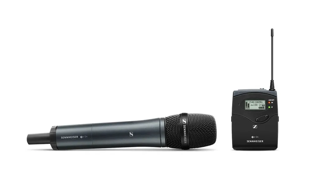Microfon vocal Sennheiser EW 135P G4-E, Fără fir, Negru