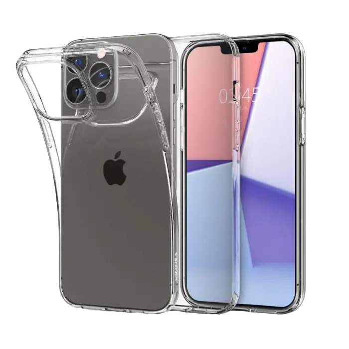 Husă Xcover iPhone 13 Pro Max - Liquid Crystal, Transparent