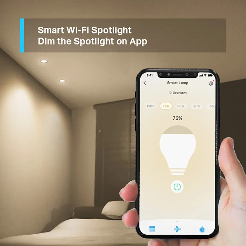 Bec cu LED TP-LINK Tapo L610, GU10, Alb
