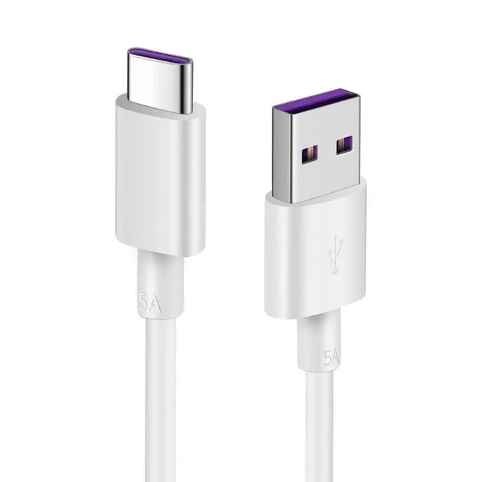 Cablu încărcare și sincronizare Huawei AP71, USB Type-A/USB Type-C, 1m, Alb