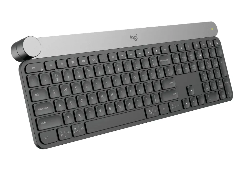 Tastatură Logitech Craft, Fără fir, Negru