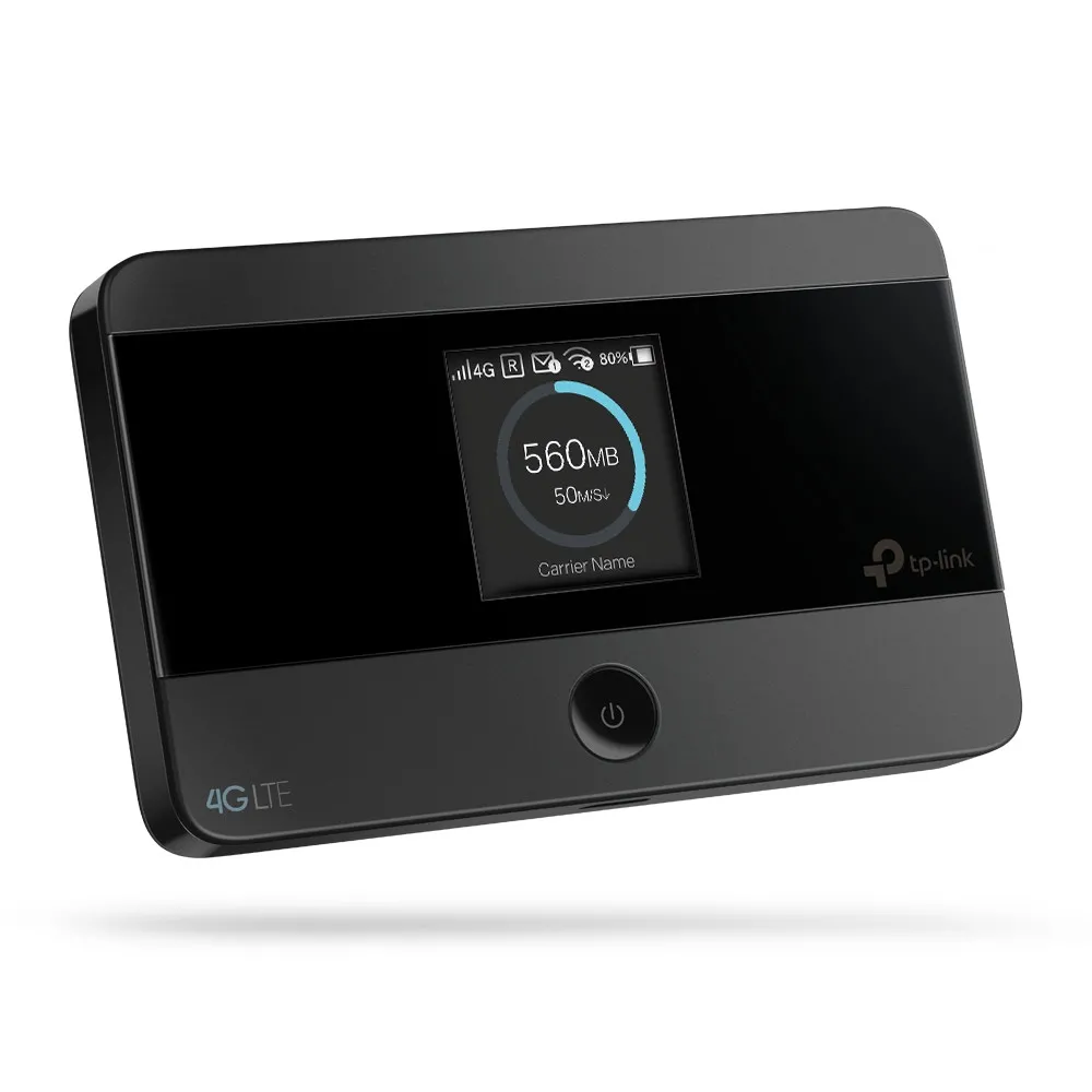 Wi-Fi Router mobil TP-LINK M7350, 2G, 3G, 4G, Negru