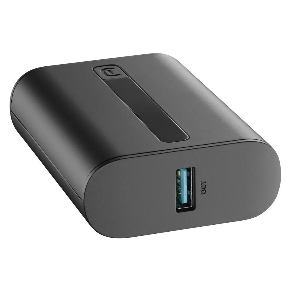 Power Bank Cellularline 10000mAh, PD Thunder, Black