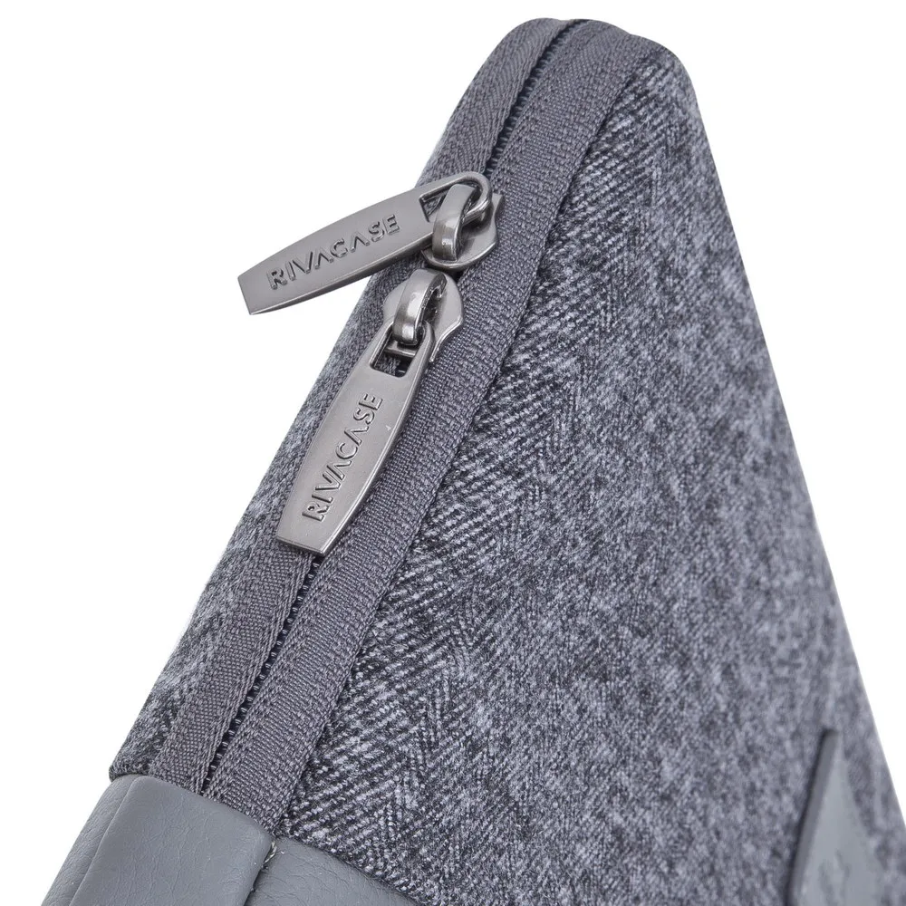 Geantă pentru Laptop RivaCase Egmont, 13.3", Polyester, Gri