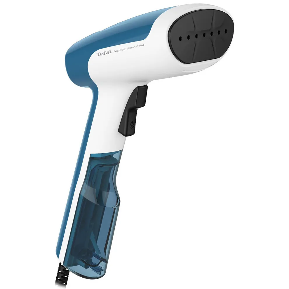 Aparat de călcat vertical cu aburi Tefal DT6130E0, Alb Albastru