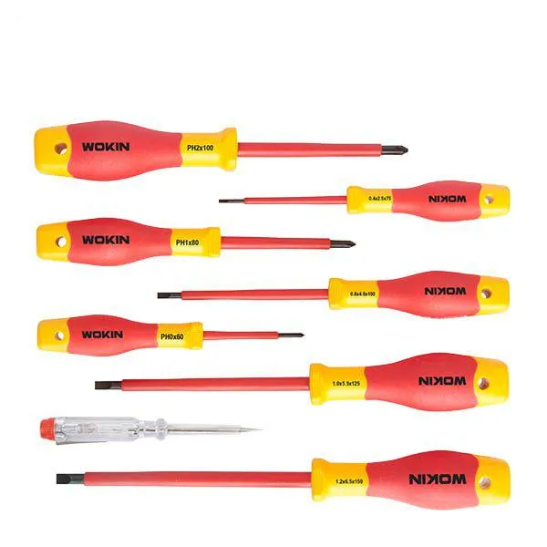 Set de 8 surubelnite izolate WOKIN VDE line PREMIUM