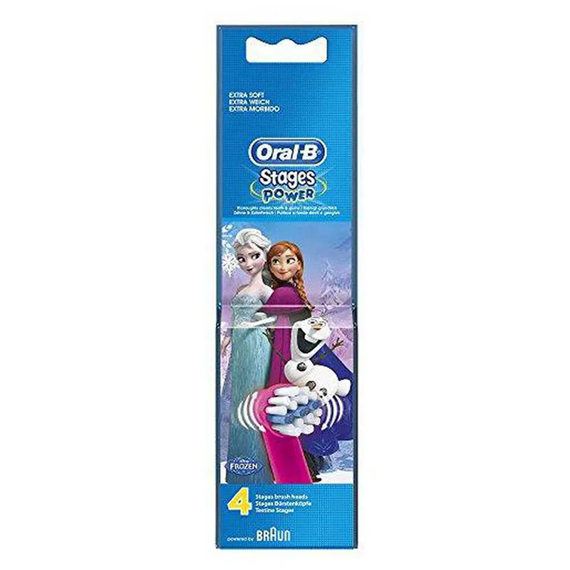 Duză pentru periuța de dinți electrică Oral-B EB10/4 Frozen 4pcs., Multicolor