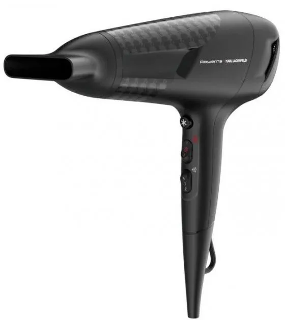 Uscător de păr Rowenta Studio Dry CV581LF0, 2100 W, Negru