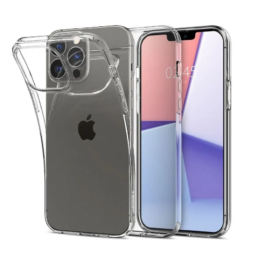 Husă Xcover iPhone 13 Pro Max - Liquid Crystal, Transparent