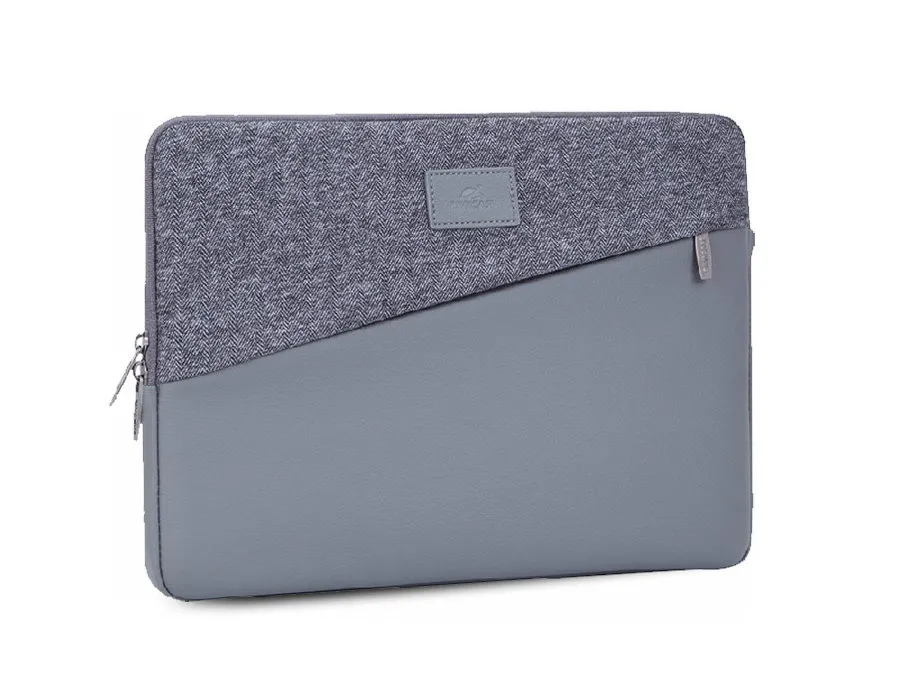 Geantă pentru Laptop RivaCase Egmont, 13.3", Polyester, Gri