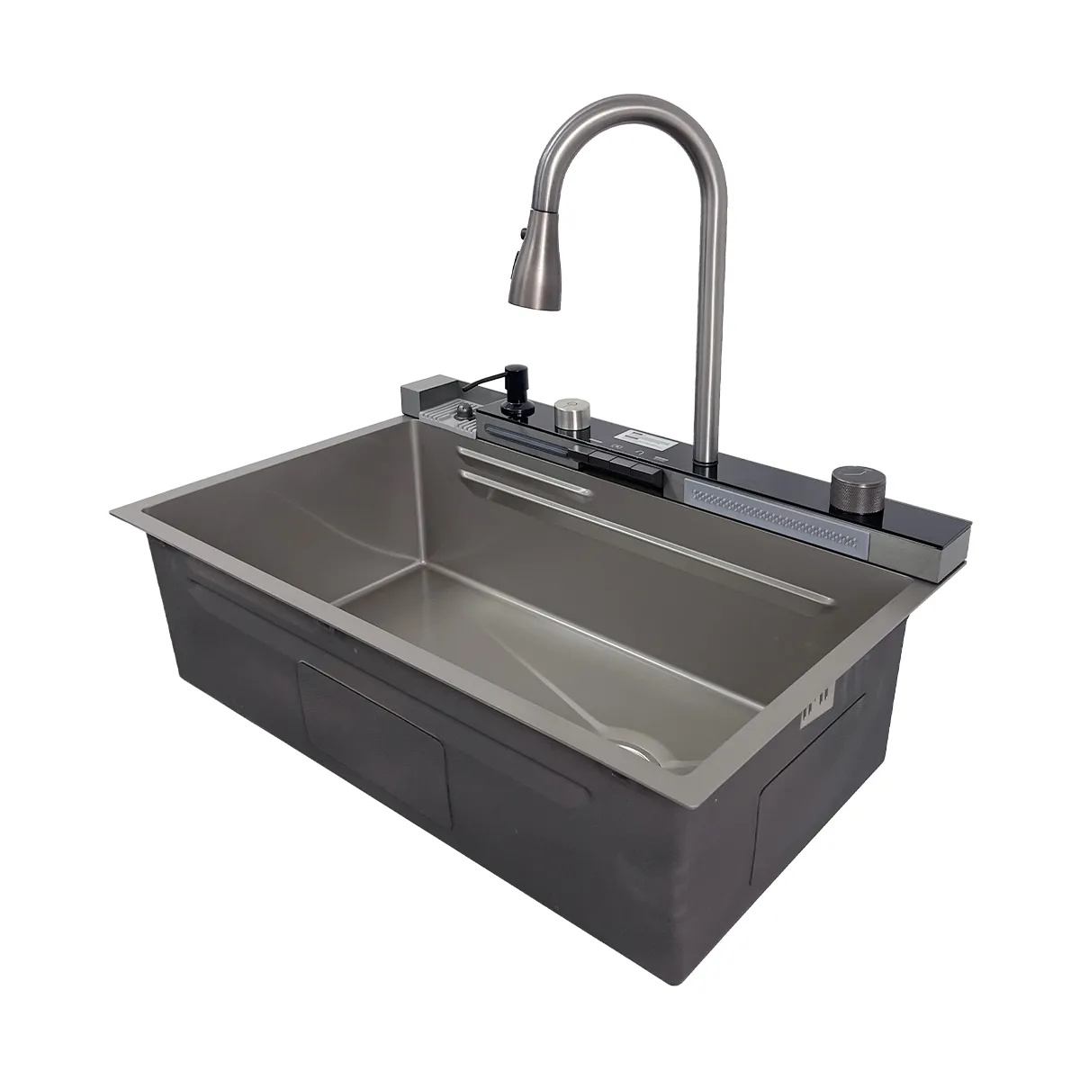 Chiuveta handmade SanDonna HD7550 (Crom Satin)