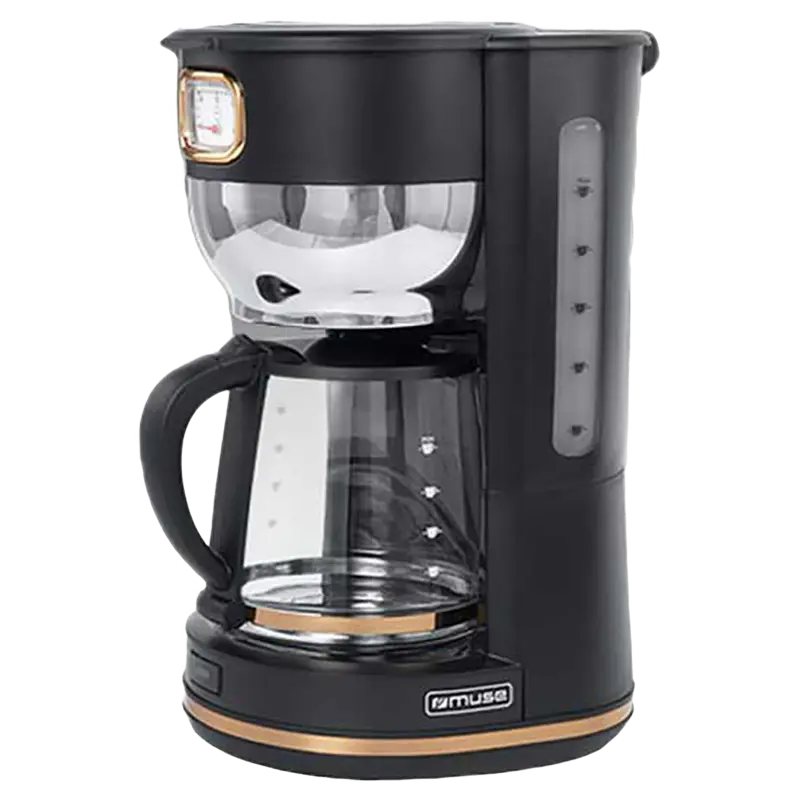 Cafetieră MUSE MS-220 BC, 1000W, Negru